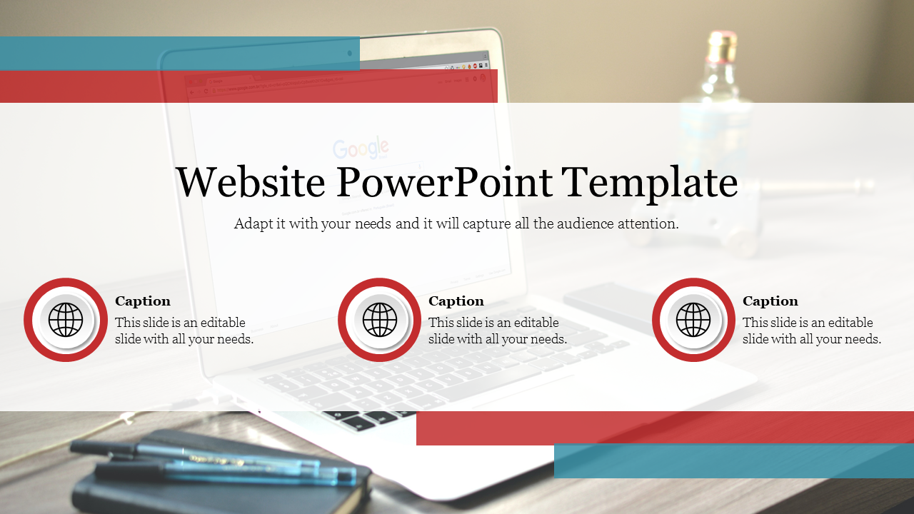 Innovative Website PowerPoint Template Presentation